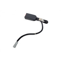 2004-2008 Acura TL Seat Belt Buckle, Right/Passenger Side, Black, 04813-SEP-A01ZA, F021, OEM, 2004, 2005, 2006, 2007, 2008