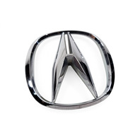 2004-2008 Acura TL Trunk Deck Lid Emblem Decal Logo 75701-SEP-A00, F021, OEM, 2004, 2005, 2006, 2007, 2008