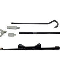 2004-2008 Acura TL Jack Pantograph Assembly Black 89310-SDA-A11, F021, OEM, 2004, 2005, 2006, 2007, 2008