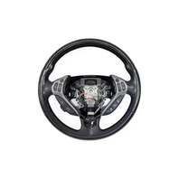 2007-2008 Acura TL Type-S Wheel Black Leather w/Switches, 78501-SEP-A01ZA, F021, OEM, 2007, 2008
