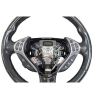 2007-2008 Acura TL Type-S Wheel Black Leather w/Switches, 78501-SEP-A01ZA, F021, OEM, 2007, 2008
