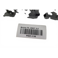 2004-2008 Acura TL Trunk license Plate Lamp Finish Reflector Panel Garnish 34511-SEP-A01, F021, OEM, 2004, 2005, 2006, 2007, 2008