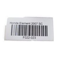 2007-2008 Honda Element SC XM Radio Roof Antenna Base with Stick 39152-SCV-A31, F022, OEM, 2007, 2008