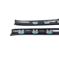 2003-2011 Honda Element Front Pillar Cover Trim Garnish Exterior Right/Left Set, F022, OEM, 2003, 2004, 2005, 2006, 2007, 2008, 2009, 2010, 2011