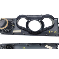 2007-2010 Honda Element Instrument Speedometer Bezel Panel Trim Set(2), 77105-SCV-A01ZD, F022, OEM, 2007, 2008, 2009, 2010