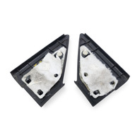 2003-2011 Honda Element Interior Right/Left Side View Mirror Cover Trim Garnish Set, 76220-SCV-A00ZA, F022, OEM, 2003, 2004, 2005, 2006, 2007, 2008, 2009, 2010, 2011