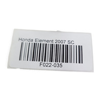 2003-2011 Honda Element Interior Right/Left Side View Mirror Cover Trim Garnish Set, 76220-SCV-A00ZA, F022, OEM, 2003, 2004, 2005, 2006, 2007, 2008, 2009, 2010, 2011