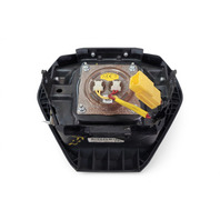 2007-2010 Honda Element Steering Wheel Module Black 77810-SCV-L40ZC, F022, OEM, 2007, 2008, 2009, 2010