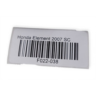 2003-2008 Honda Element EX Side View Mirror Assembly Left/Driver 76250-SCV-A01ZA, F022, OEM, 2003, 2004, 2005, 2006, 2007, 2008