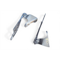 2003-2011 Honda Element Hood Hinges Left/Right Grey Set 60120-S5A-000ZZ, F022, OEM, 2003, 2004, 2005, 2006, 2007, 2008, 2009, 2010, 2011