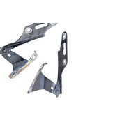 2003-2011 Honda Element Hood Hinges Left/Right Grey Set 60120-S5A-000ZZ, F022, OEM, 2003, 2004, 2005, 2006, 2007, 2008, 2009, 2010, 2011