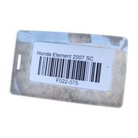 2007-2008 Honda Element Starter Motor, 31200-RRA-A51, F022, OEM, 2007, 2008