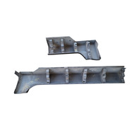 2007-2008 Honda Element SC Rocker Panel Molding Left/Driver Black, 71850-SCV-A90ZA, F022, OEM, 2007, 2008