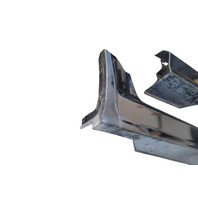 2007-2008 Honda Element SC Rocker Panel Molding Left/Driver Black, 71850-SCV-A90ZA, F022, OEM, 2007, 2008