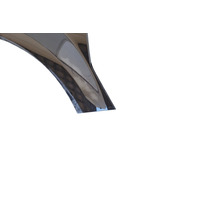 2007-2008 Honda Element SC Front Fender Cladding Molding Left/Driver Black, 74165-SCV-A90ZA, F022, OEM, 2007, 2008