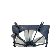2003-2011 Honda Element Radiator/Condenser Cooling Fan w/Motor Shroud Set, F022, OEM, 2003, 2004, 2005, 2006, 2007, 2008, 2009, 2010, 2011