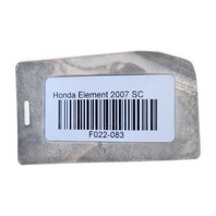 2003-2011 Honda Element Radiator/Condenser Cooling Fan w/Motor Shroud Set, F022, OEM, 2003, 2004, 2005, 2006, 2007, 2008, 2009, 2010, 2011