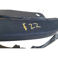 2007-2008 Honda Element Front Bumper Face Cover Upper/Lower Black, 04711-SCV-A60ZA, F022, OEM, 2007, 2008