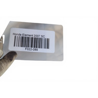 2007-2008 Honda Element Front Bumper Face Cover Upper/Lower Black, 04711-SCV-A60ZA, F022, OEM, 2007, 2008