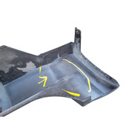 2007-2008 Honda Element Rocker Panel Molding Right/Passenger Black, 71800-SCV-A90ZA, F022, OEM, 2007, 2008