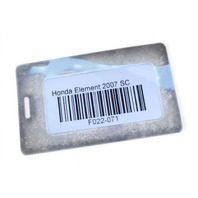 2007-2008 Honda Element Rear Exhaust Tail Pipe W/ Chrome Tip, 18330-SCV-A52, F022, OEM, 2007, 2008