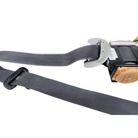 2012-2016 Honda CR-Z CRZ Seat Belt Front Left/Driver Dark Gray 04818-SZT-A01ZC, F023, OEM, 2012, 2013, 2014, 2015, 2016