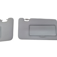 2012-2016 Honda CR-Z CRZ Sun Shade Visor Left/Right Set Gray/Grey, F023, OEM, 2012, 2013, 2014, 2015, 2016