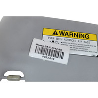 2012-2016 Honda CR-Z CRZ Sun Shade Visor Left/Right Set Gray/Grey, F023, OEM, 2012, 2013, 2014, 2015, 2016