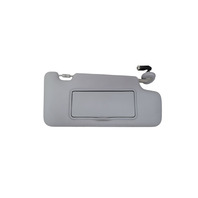 2012-2016 Honda CR-Z CRZ Sun Shade Visor Left/Right Set Gray/Grey, F023, OEM, 2012, 2013, 2014, 2015, 2016