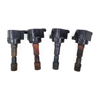 2011-2016 Honda CR-Z CRZ Ignitor Ignition Coil Plug Set (4) 30520-RB0-S01, F023, OEM, 2011, 2012, 2013, 2014, 2015, 2016