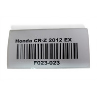 2011-2012 Honda CR-Z CRZ Roof XM Radio Antenna Base Silver, 39150-SZT-G01ZD, F023, OEM, 2011, 2012