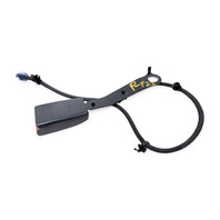 2011-2016 Honda CR-Z CRZ Seat Seatbelt Buckle Front Left/Driver Black, 04816-SZT-A01ZA, F023, OEM, 2011, 2012, 2013, 2014, 2015, 2016