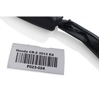 2011-2016 Honda CR-Z CRZ Seat Seatbelt Buckle Front Left/Driver Black, 04816-SZT-A01ZA, F023, OEM, 2011, 2012, 2013, 2014, 2015, 2016