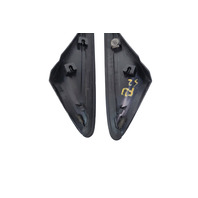 2011-2016 Honda CR-Z CRZ Front Right/Left Door Pillar Corner Garnish Mirror Molding Set, 75495-SZT-G01, F023, OEM, 2011, 2012, 2013, 2014, 2015, 2016