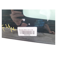 2011-2016 Honda CR-Z CRZ Quarter Glass Window Left/Driver, 73561-SZT-A01, F023, OEM, 2011, 2012, 2013, 2014, 2015, 2016