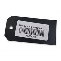 2011-2016 Honda CR-Z CRZ Front Window Regulator w/Motor Right/Passenger 72211-SZT-003, F023, OEM, 2011, 2012, 2013, 2014, 2015, 2016