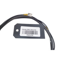 2011-2016 Honda CR-Z CRZ Hood Opener/Release Cable Wire, 74130-SZT-G01, F023, OEM, 2011, 2012, 2013, 2014, 2015, 2016