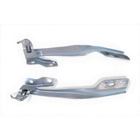 2011-2016 Honda CR-Z CRZ Hood Hinges Left/Right Set White, 60120-SZT-G00ZZ, F023, OEM, 2011, 2012, 2013, 2014, 2015, 2016