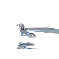 2011-2016 Honda CR-Z CRZ Hood Hinges Left/Right Set White, 60120-SZT-G00ZZ, F023, OEM, 2011, 2012, 2013, 2014, 2015, 2016