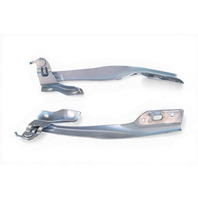 2011-2016 Honda CR-Z CRZ Hood Hinges Left/Right Set White, 60120-SZT-G00ZZ, F023, OEM, 2011, 2012, 2013, 2014, 2015, 2016