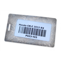 2011-2016 Honda CR-Z CRZ A/C Pipe Line Receiver AC Set(4), 80341-SZT-G01, F023, OEM, 2011, 2012, 2013, 2014, 2015, 2016