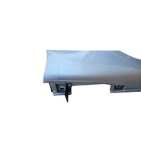 2011-2012 Honda CR-Z CRZ Rocker Panel Molding Right/Pass Silver, 71800-SZT-G01ZD, F023, OEM, 2011, 2012