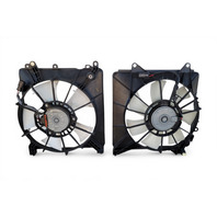 2011-2016 Honda CR-Z CRZ A/C Radiator Cooling Fan Set w/ Shroud 38611-RBB-003, F023, OEM, 2011, 2012, 2013, 2014, 2015, 2016