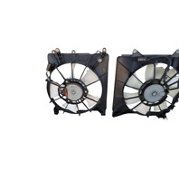 2011-2016 Honda CR-Z CRZ A/C Radiator Cooling Fan Set w/ Shroud 38611-RBB-003, F023, OEM, 2011, 2012, 2013, 2014, 2015, 2016