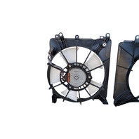 2011-2016 Honda CR-Z CRZ A/C Radiator Cooling Fan Set w/ Shroud 38611-RBB-003, F023, OEM, 2011, 2012, 2013, 2014, 2015, 2016
