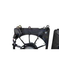 2011-2016 Honda CR-Z CRZ A/C Radiator Cooling Fan Set w/ Shroud 38611-RBB-003, F023, OEM, 2011, 2012, 2013, 2014, 2015, 2016