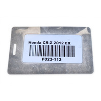 2012 Honda CR-Z CRZ Rear Coil Springs Set (2), 52441-SZT-A51, F023, OEM