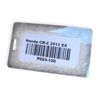 2011-2012 Honda CR-Z CRZ Front Knuckle Spindle Left/Driver, 51216-SZT-010, F023, OEM, 2011, 2012