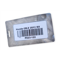 2011-2015 Honda CR-Z CRZ Rear Axle Beam Assembly 42100-SZT-A51, F023, OEM, 2011, 2012, 2013, 2014, 2015