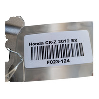 2011-2012 Honda CR-Z CRZ Rear Bumper Cover Assembly Metallic, 04715-SZT-A90ZZ, F023, OEM, 2011, 2012